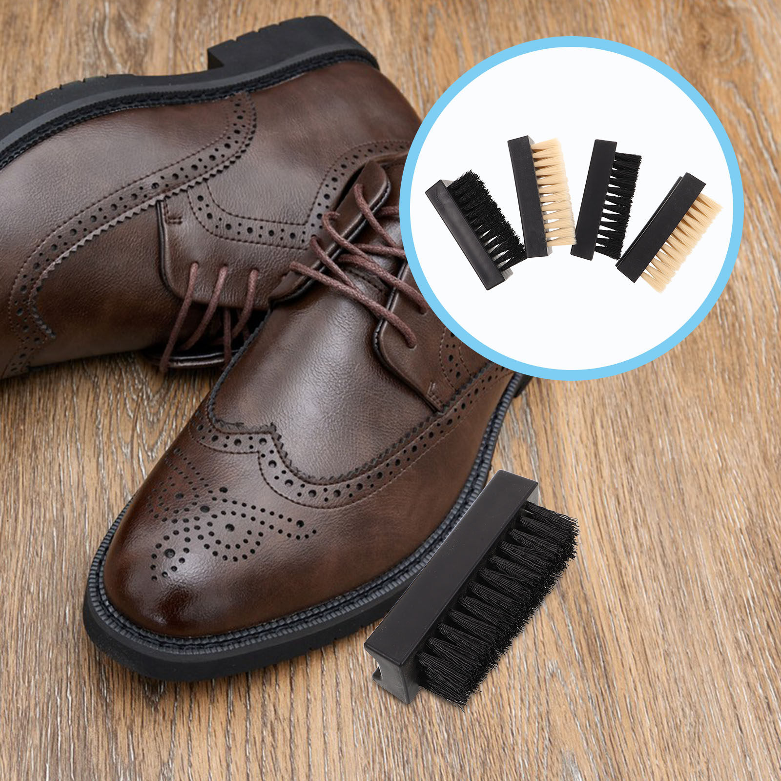Set di 4 Spazzole per Scarpe M - Sneaker Care For Suede recensione e prezzo